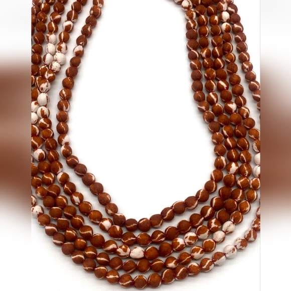 J.Jill Gorgeous Pure Jill Tie-Dye-Print Multistrand Necklace - Picture 3 of 7